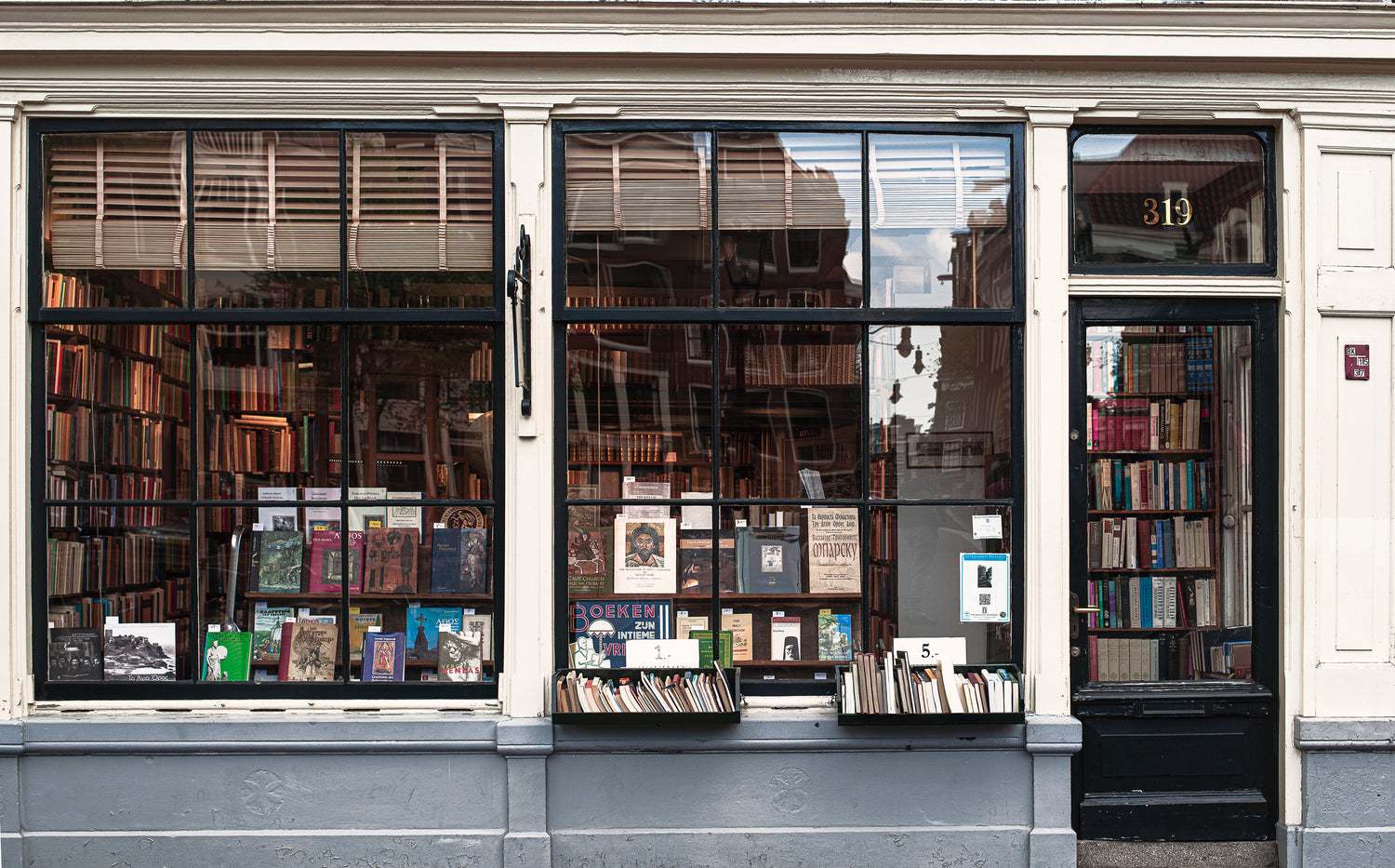 Bookstore frontage